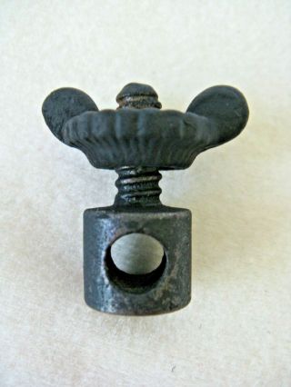 Mercury Glass Reflector Holder Nut Part For Antique Wall Bracket Kerosene Lamp