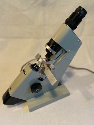 Nikon Lensometer Model 79942 With Illuminator Vintage Optometry Ophthalmology