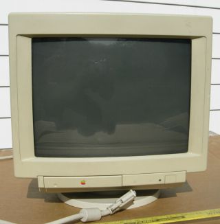 Vintage Apple Display Monitor Multiple Scan 15 " Crt M2943