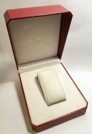 Authentic Cartier Pasha Watch Jewelry Presentation Box Case - CO574 2