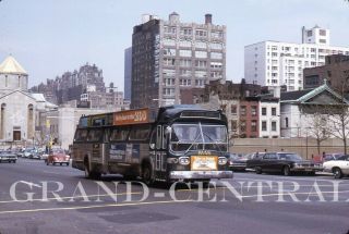 1972 Mabstoa York City Bus Slide 8148 Manhattan Ny Nycta Nyc