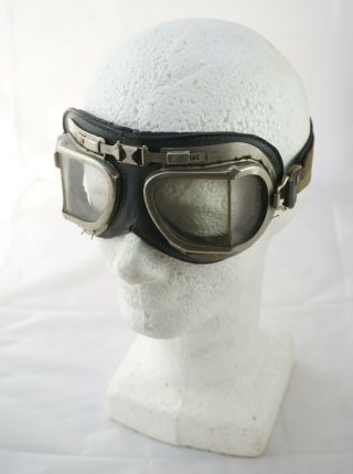 British Wwii Ww2 Mark Viii Fighter Pilots Goggles Battle Of Britain Blitz