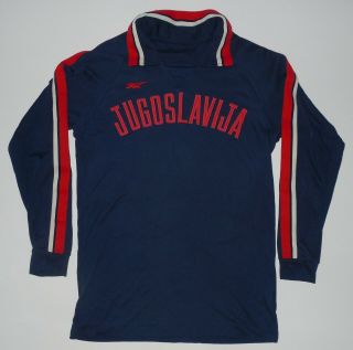 Yugoslavia Vtg Asics Volletball Jersey Shirt Women Serbia Croatia Slovenia 80s