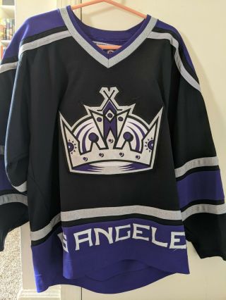 Los Angeles Kings - Vintage Nhl Hockey Jersey (ccm) - Adult Medium