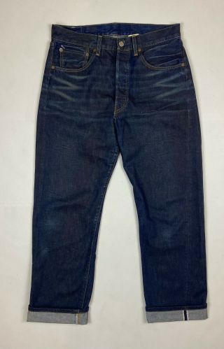 Levis Vintage Clothing Lvc 501 Xx Big E Selvedge Denim Jeans Size W30 L32