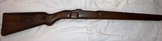 Ww2 German K98 8mm Mauser Rifle,  Cup Type Wood Stock,  With Stamps