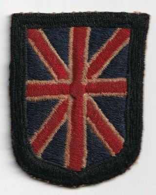 German World War Ii Waffen Elite British Foreign Volunteer Shoulder Patch