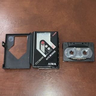 Rare Aiwa Hs - J500 Walkman Stereo Radio Radio Cassette Not Vintage