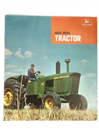 John Deere Brochure A - 1683 - 67 - 10 5020 Diesel Tractor 1967