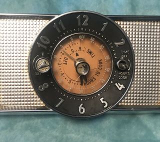 Vintage Ge Range Oven Clock Timer Model 3ast4a29 Not