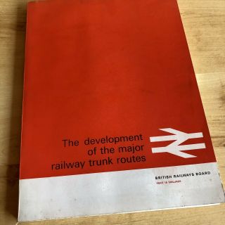 Rare British Rail Development Of The Major Railway Trunk Routes - 1965