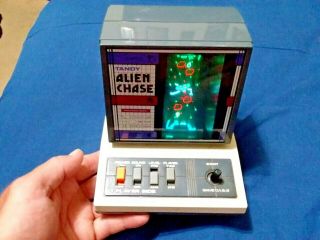 Vintage Tandy Radio Shack Alien Chase Tabletop Game Arcade 2 Player