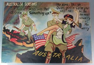 Ww2 Japanese Ija Propaganda Leaflet Allied Australia Screams Rare 4