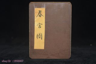 Ancient Painting Shunga Artistic Erotic Viusal Painting Book Nr9