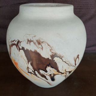 Vintage Native American Indian Pottery Artist Signed Tribal Affiliation Unknown
