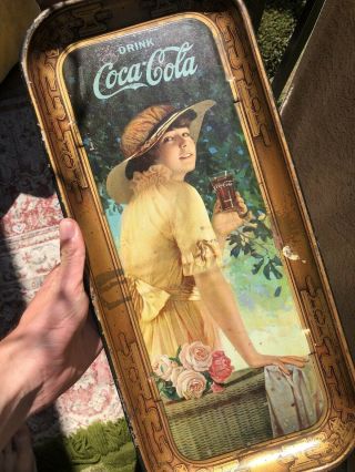 1916 Coca Cola Elaine Tray