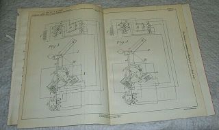 Apparatus For Semaphore Signals By Electric Siemens & Halske Berlin 1893