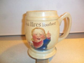 1907 Hires Root Beer Stoneware Mug By Villeroy & Boch - Ugly Boy Beer Mug Good