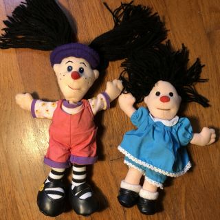 Big Comfy Couch Loonette And Molly Plush Doll Vtg 1997 90s Toy