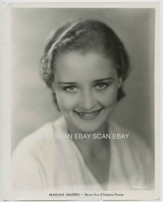 Marian Marsh Vintage Portrait Photo 1930