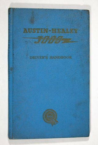 Vintage Austin Healey 3000 Driver 