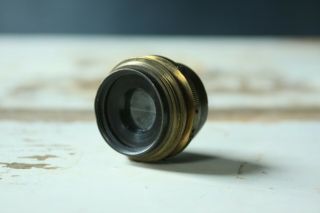 Vintage Tessar - Zeiss 50mm F/3.  5 Brass Lens