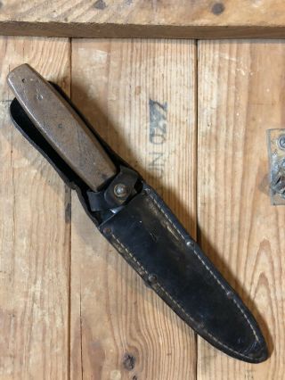 Rare Wwii Case Pig Sticker Fighting Knife