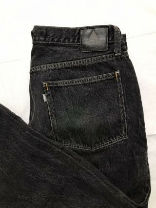 Vtg Silvertab Levi’s Baggy Fit Jeans Mens 38x31 Black Slightly Tapered