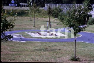35mm Slide British Rail Loco Scene Basingstoke Viable Roundabout 4/9/81 Js261