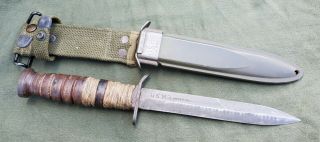 Rare Wwii Us Army Airborne Infantry Imperial Blade Marked M3 Fighting Knife
