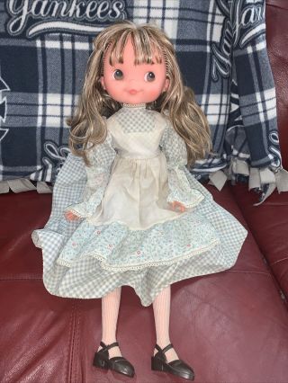 Vintage 22” Miss Petticoat Doll Sarah Kay Italocremona Italy 1980