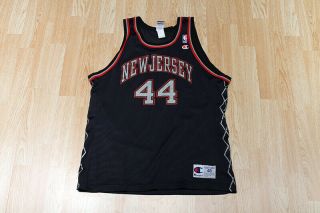 Vintage Keith Van Horn Nets Nba Champion Jersey 90s Size 44