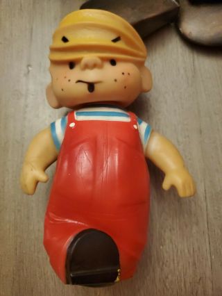 Vintage 1959 Dennis The Menace Toy Vinyl Doll By The Hall Synd Turning Head