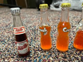 Vtg Pepsi Cola Soda Miniature Bottle Dr.  Pepper/crush/Frostie Sample Miniature 2