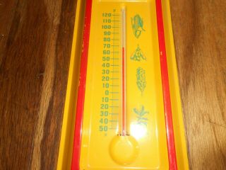Vintage DEKALB HYBRID SEED CORN FARM Advertising Thermometer 3