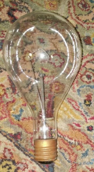 Vintage Westinghouse Industrial 500w Watt Light Bulb