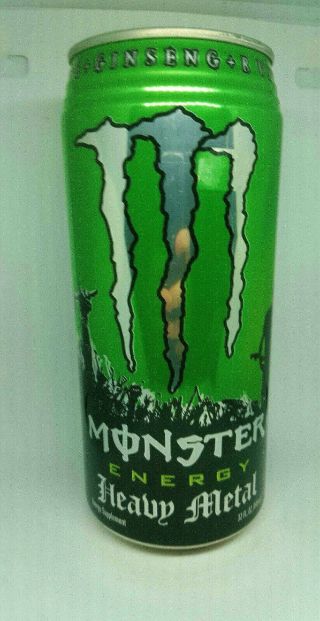 Monster Energy Drink Heavy Metal Monster 32oz