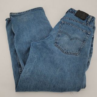 Vintage Levis Silvertab Baggy Mens 32x30 Blue Denim Pants Loose Wide Leg Fit Usa