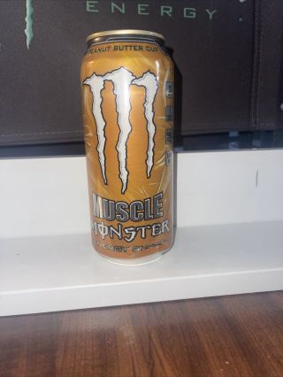 Monster Energy Can Peanut Butter Cup.  [sku 0913] Full Sm Dent