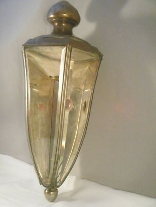 Pierce Arrow Pillar Side Lantern Coach Lamp Adams & Westlake 1910 Era