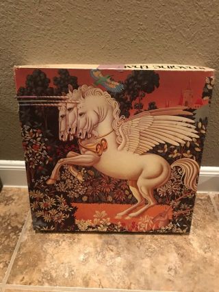 Vintage 1984 Eaton Jigsaw Puzzle Pegasus Winged Horse Unicorn Imagine That