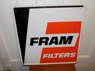Vintage Fram Filter Aluminum Sign