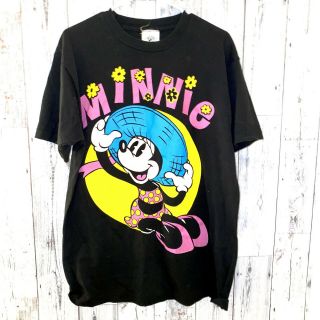 Vintage 90s Disney Single Stitch Minnie Mouse T Shirt Xl Color Block T - Shirt