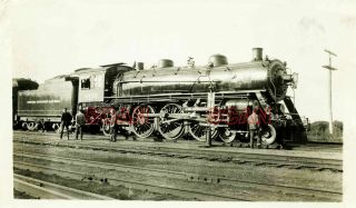Og184 Rp 1940s Cm&stp Chicago Milwaukee & St Paul Railroad 462 Loco 6132
