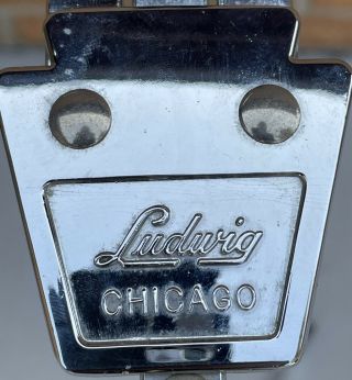 Vintage Early 70’s Ludwig Chicago Flat Base Snare Drum Stand &
