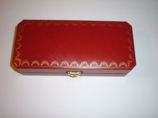 Cartier Ballpoint Pen Case Empty Box Cost 0046 Japan Euc