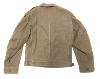 Attributed ETO Normandy Combat Vet ADSEC Ike Jacket Uniform WW2 WWII 2