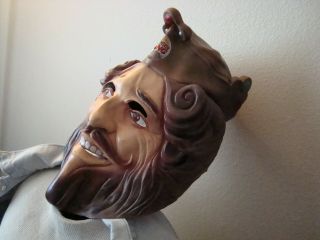 Burger King Bk The King Mask Officially Licensed 2007 Rubies Face Mask Adult