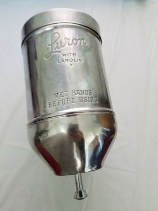 Vintage Luron With Lanolin Hand Soap Dispenser