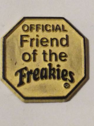 Vintage Ralston Freakies Cereal Box Toy Vinyl Magnet Premium Prize